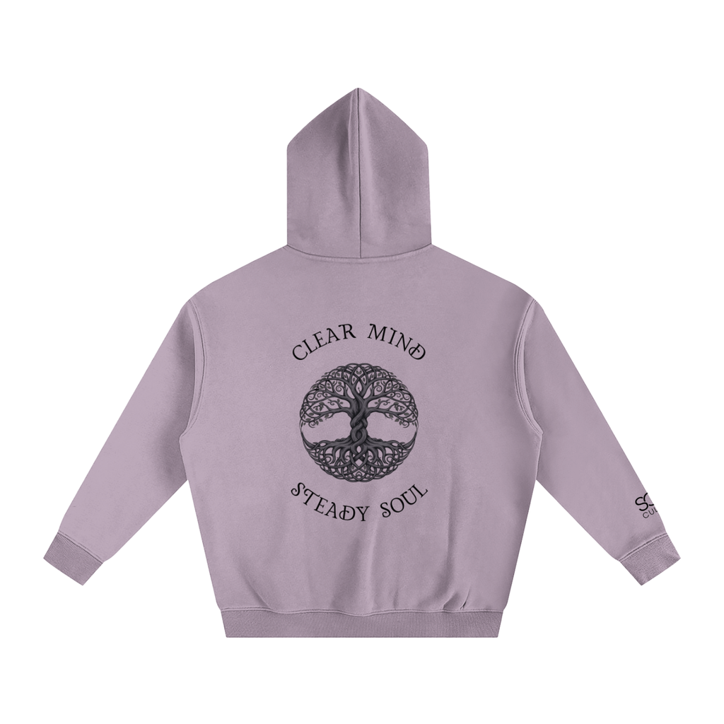 Clear Mind, Steady Soul Oversized Hoodie