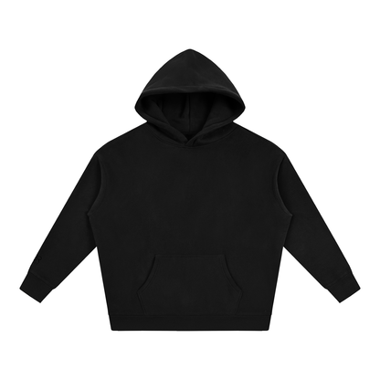 Anchored Within Hoodie Black – Front View, Minimal Everyday Hoodie