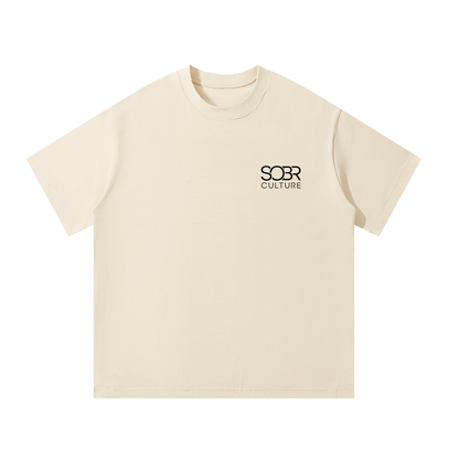 The Essentials Cotton T-Shirt in Oak – Front View