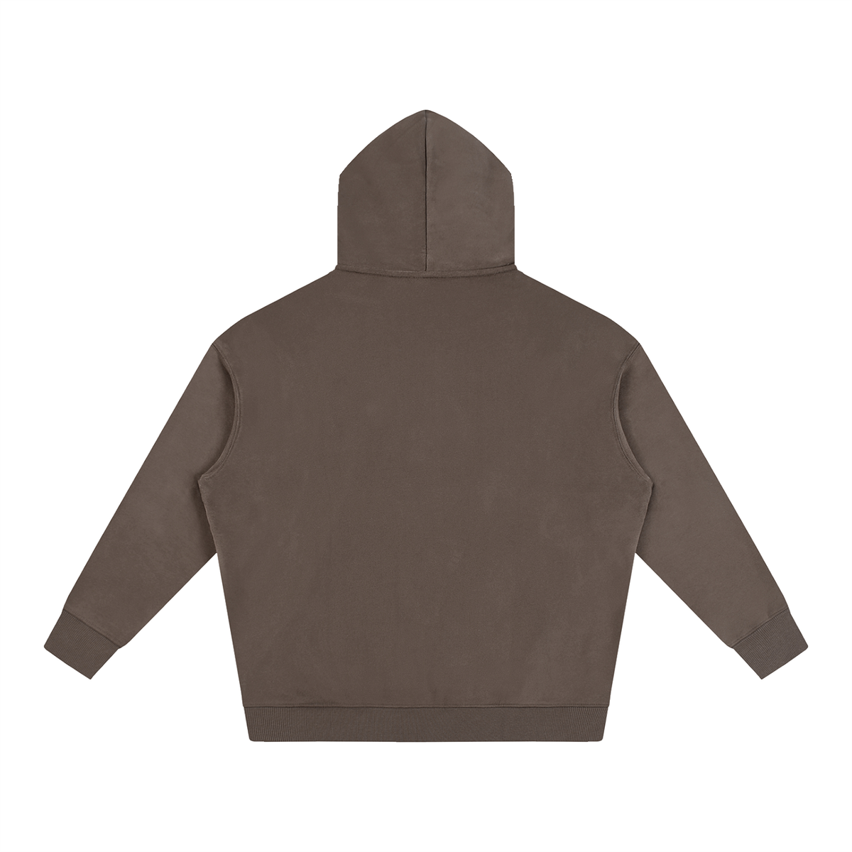 The Essentials Fleece Hoodie in Dark Brown